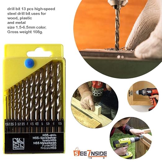 Drill Bits for Wood, Malleable Iron, Aluminium, Plastic BT
