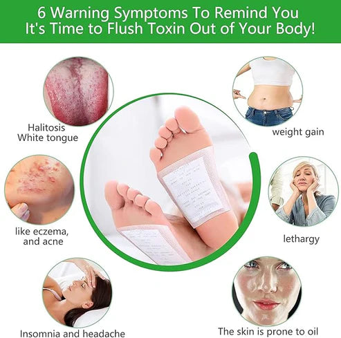 Premium Detox Foot Patches (Pack of 10) – Buy 1 Get 1 Free